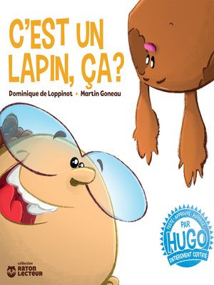 cover image of C'est un lapin, ça?